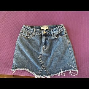 Pax sun denim skirt